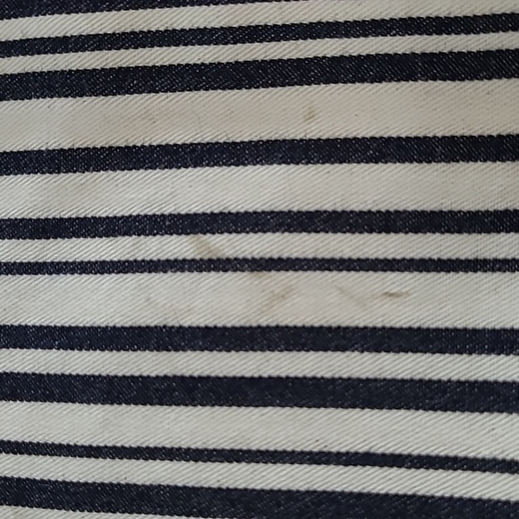 NWT Levi's Navy Blue & White Striped Straight Leg/Relaxed Fit Jeans size 29x30 - Picture 11 of 11